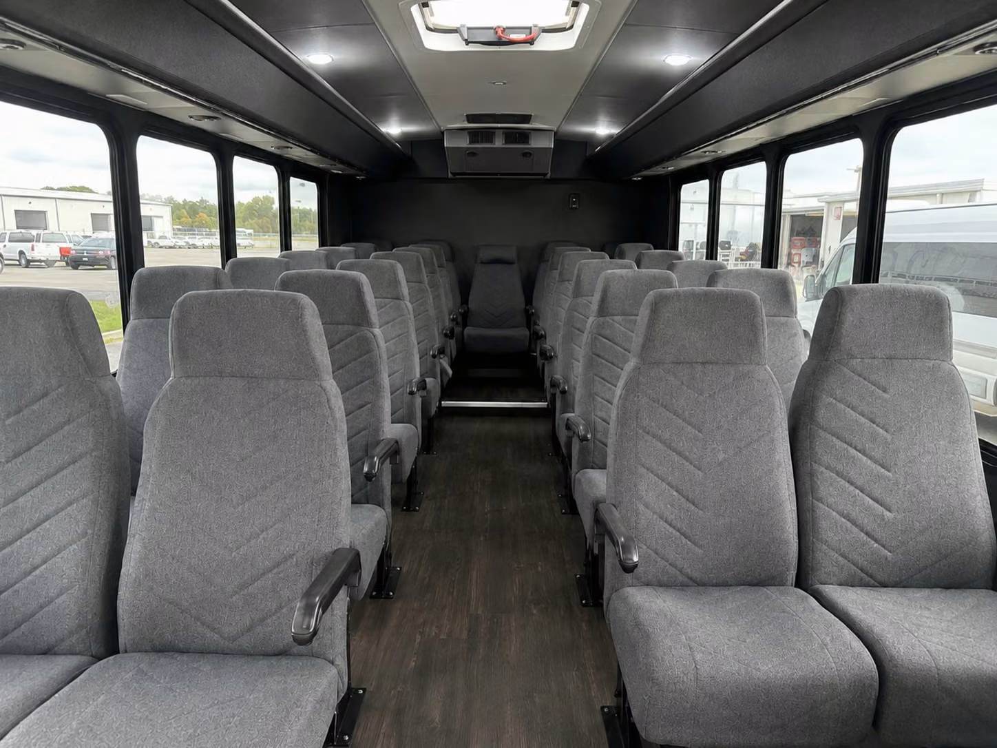 20 passenger minibus inside