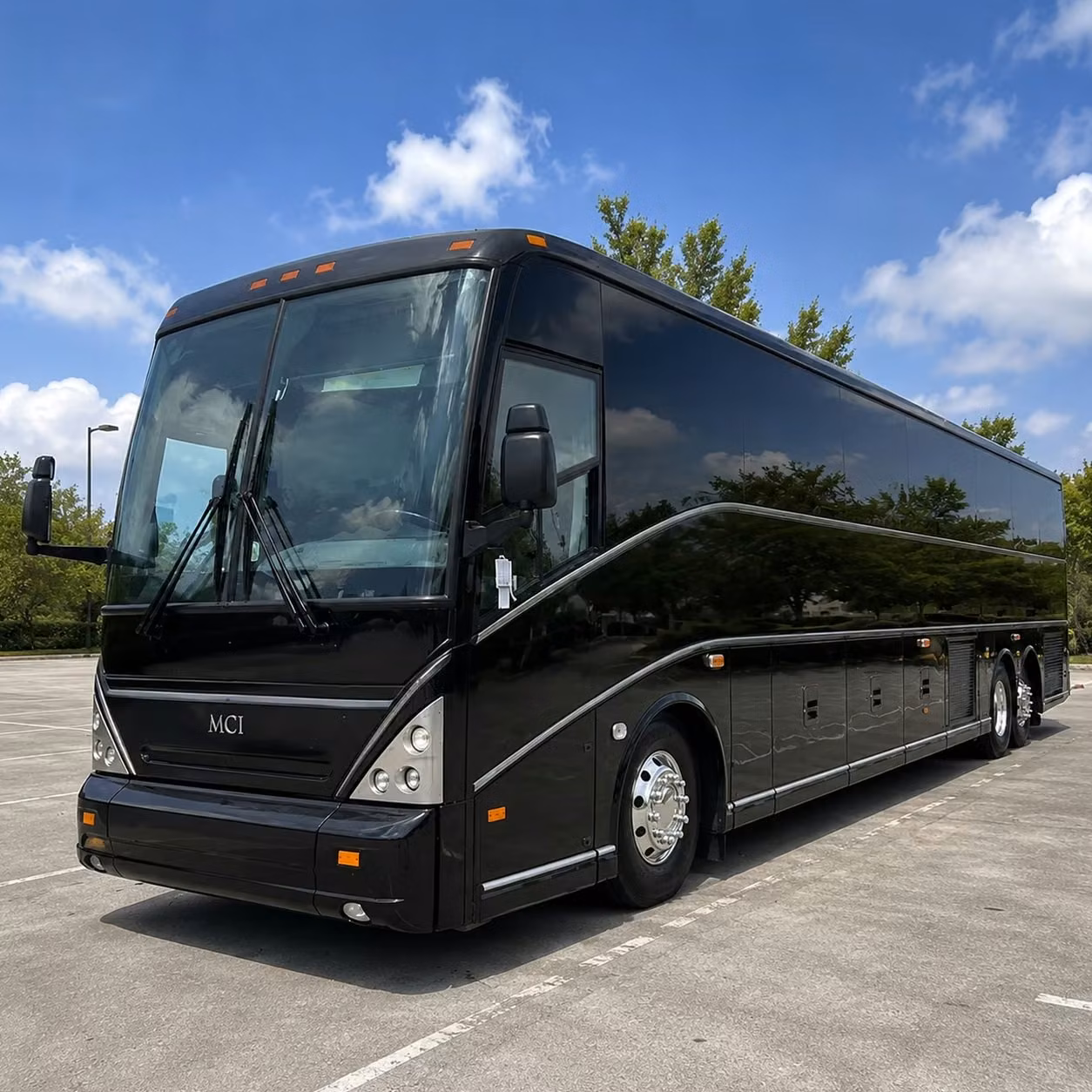 event transportation bus rentals in westland