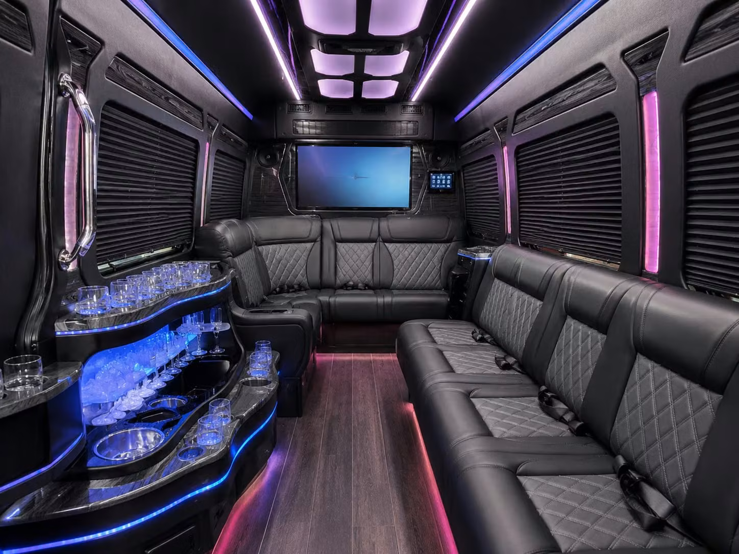 late night reception shuttles so every guest gets home safely