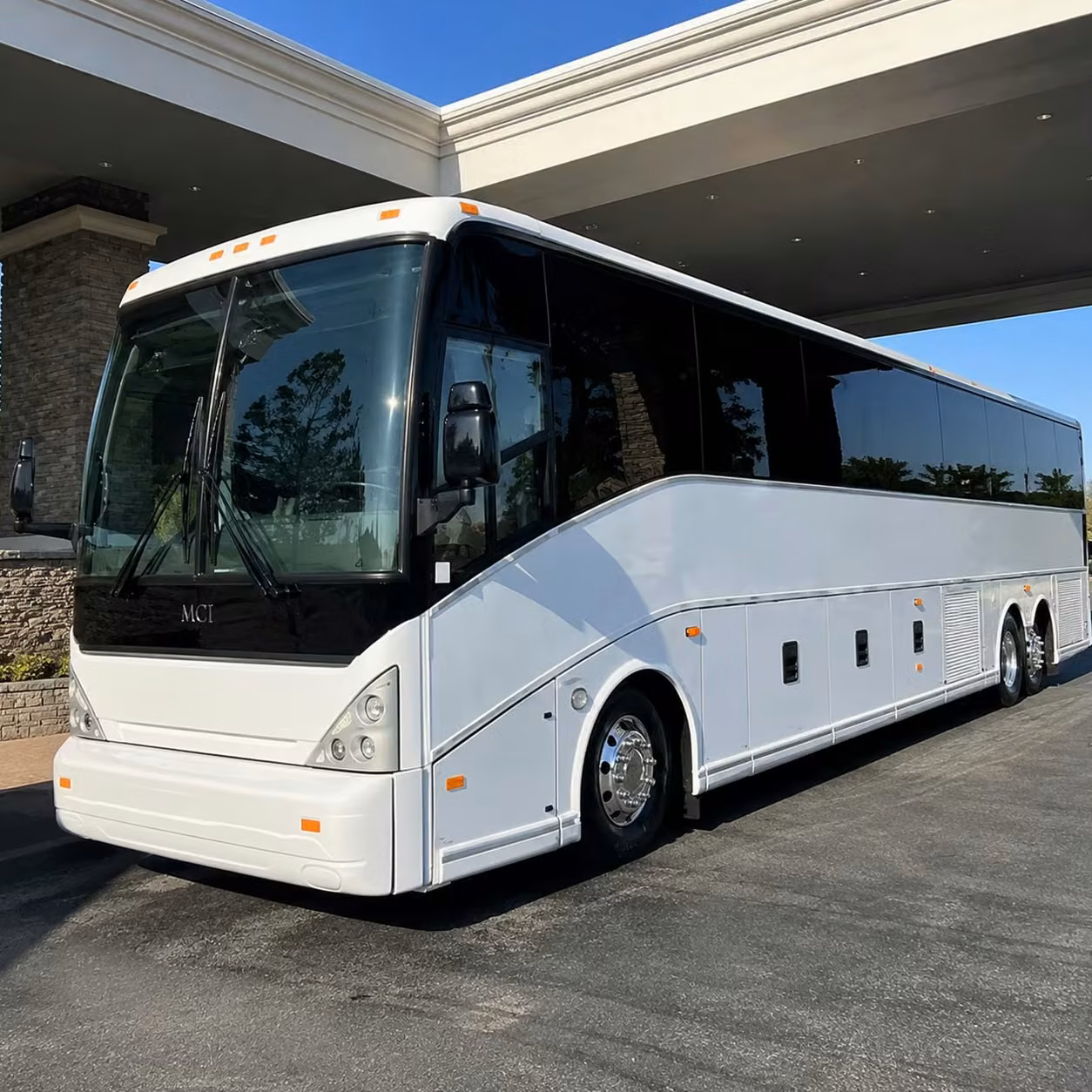 long distance and multi day charter bus rentals for government operations out of westland