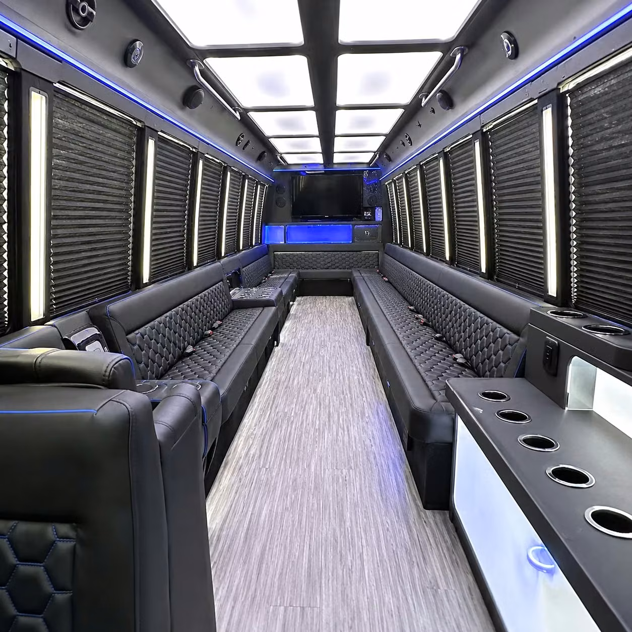 party bus interior