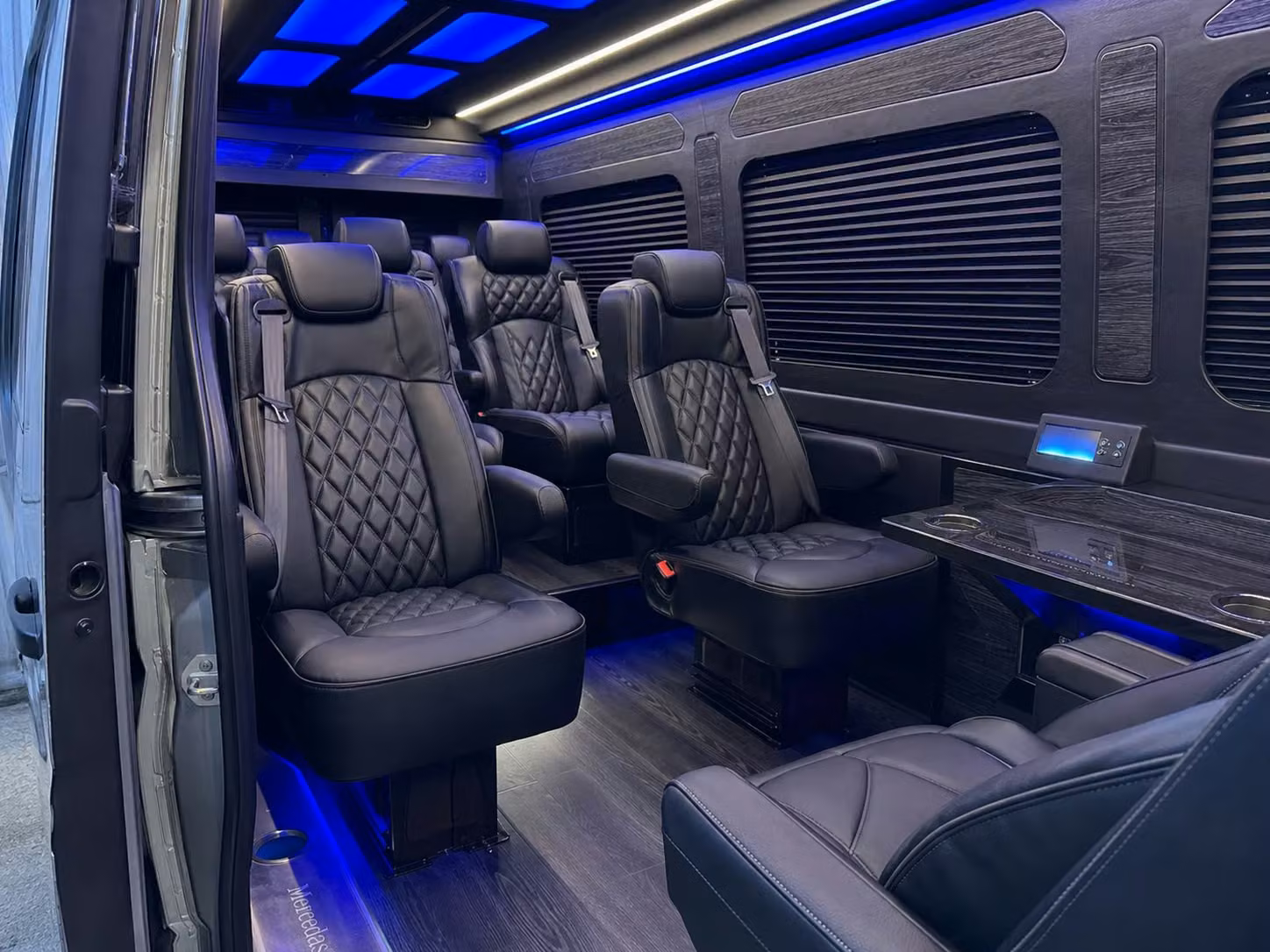 sprinter van transportation for groups and events across westland